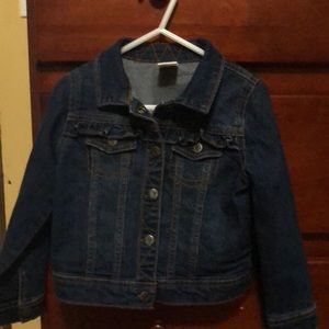 Girls size 4 T blue jean jacket